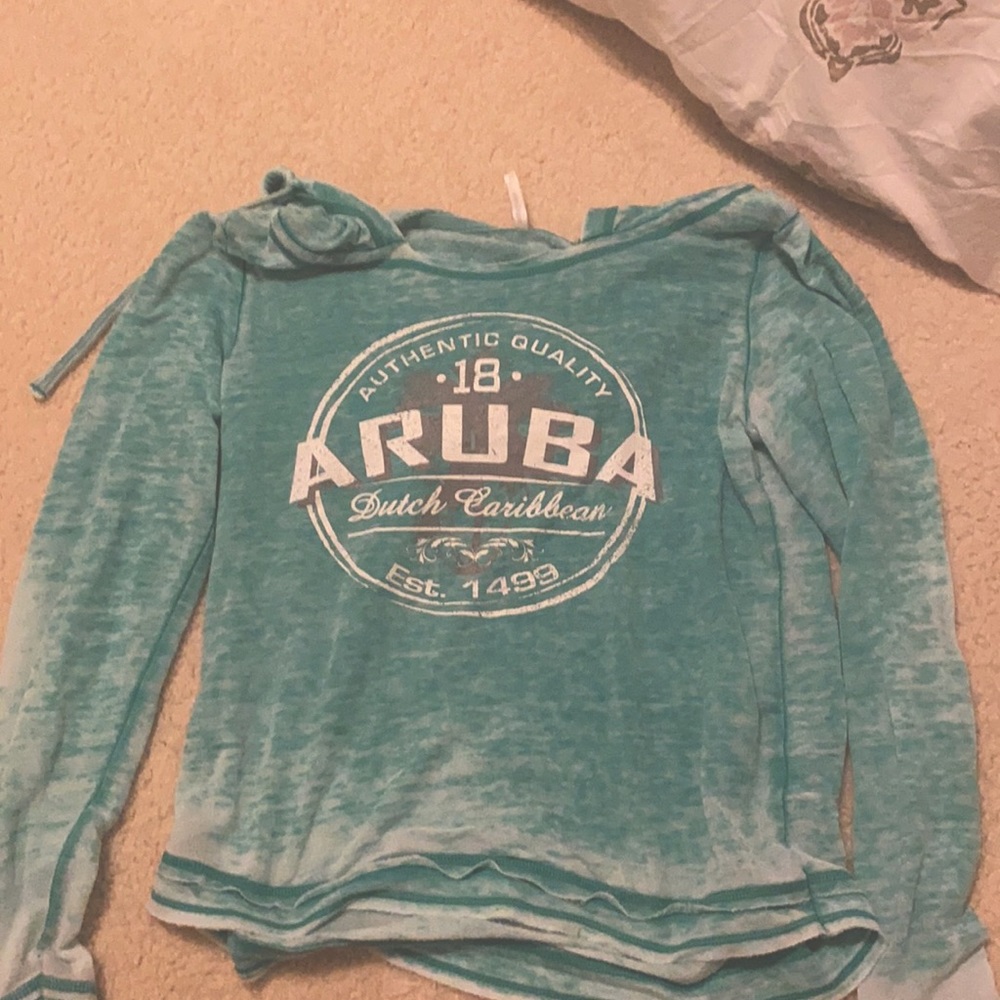Authentic Green Aruba Hoodie
